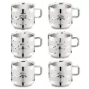 WALKN Double Wall Deepline Tea Cup Set 