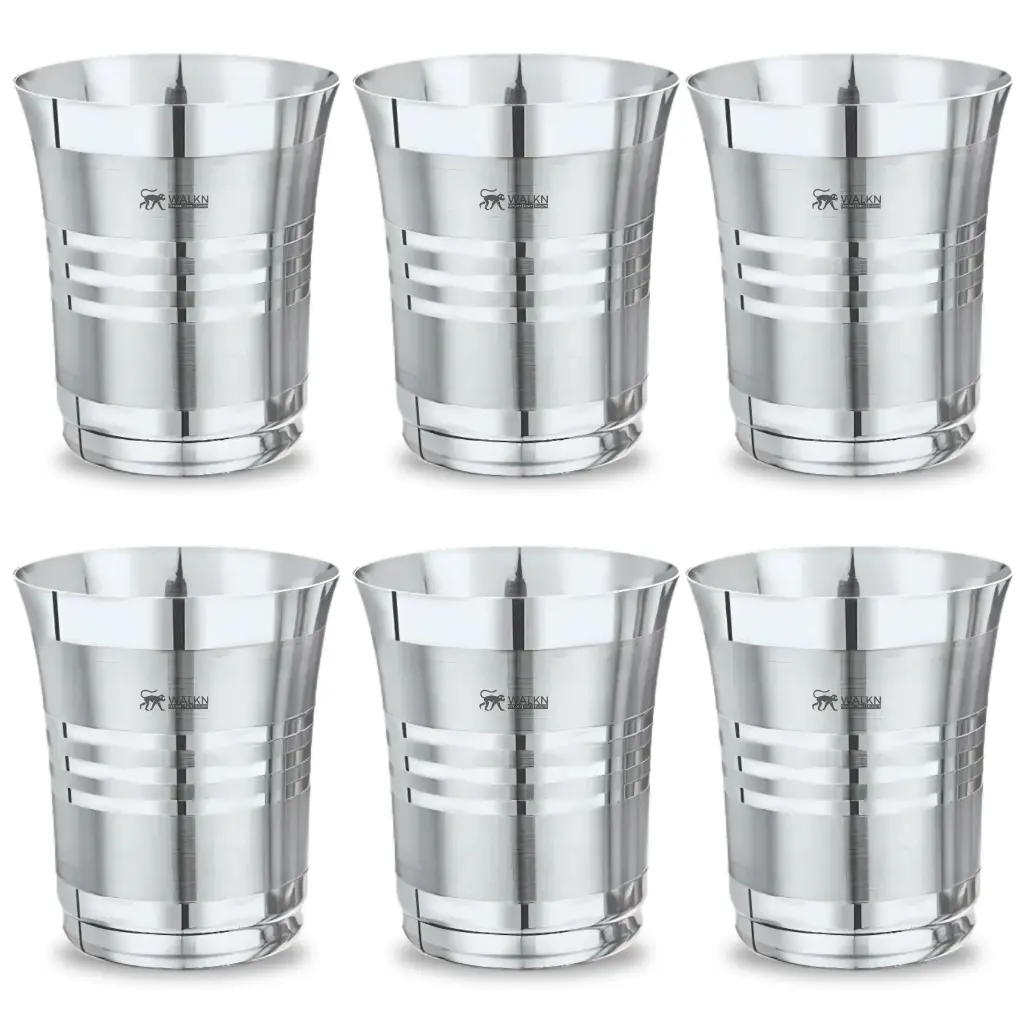 WALKN Deepline Pari Stainless Steel Glasses