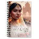 WALKN CROWN: Single Diamond Round Bindi Booklet for Women