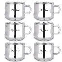 WALKN Double Wall Flare Tea Cup Set