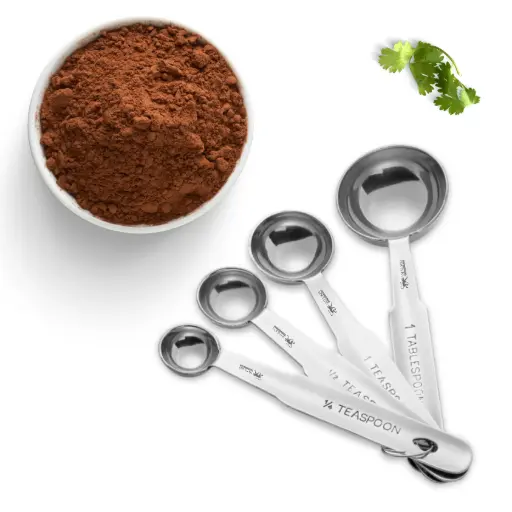 WALKN Stainless Steel Measuring Spoons | Set of 4